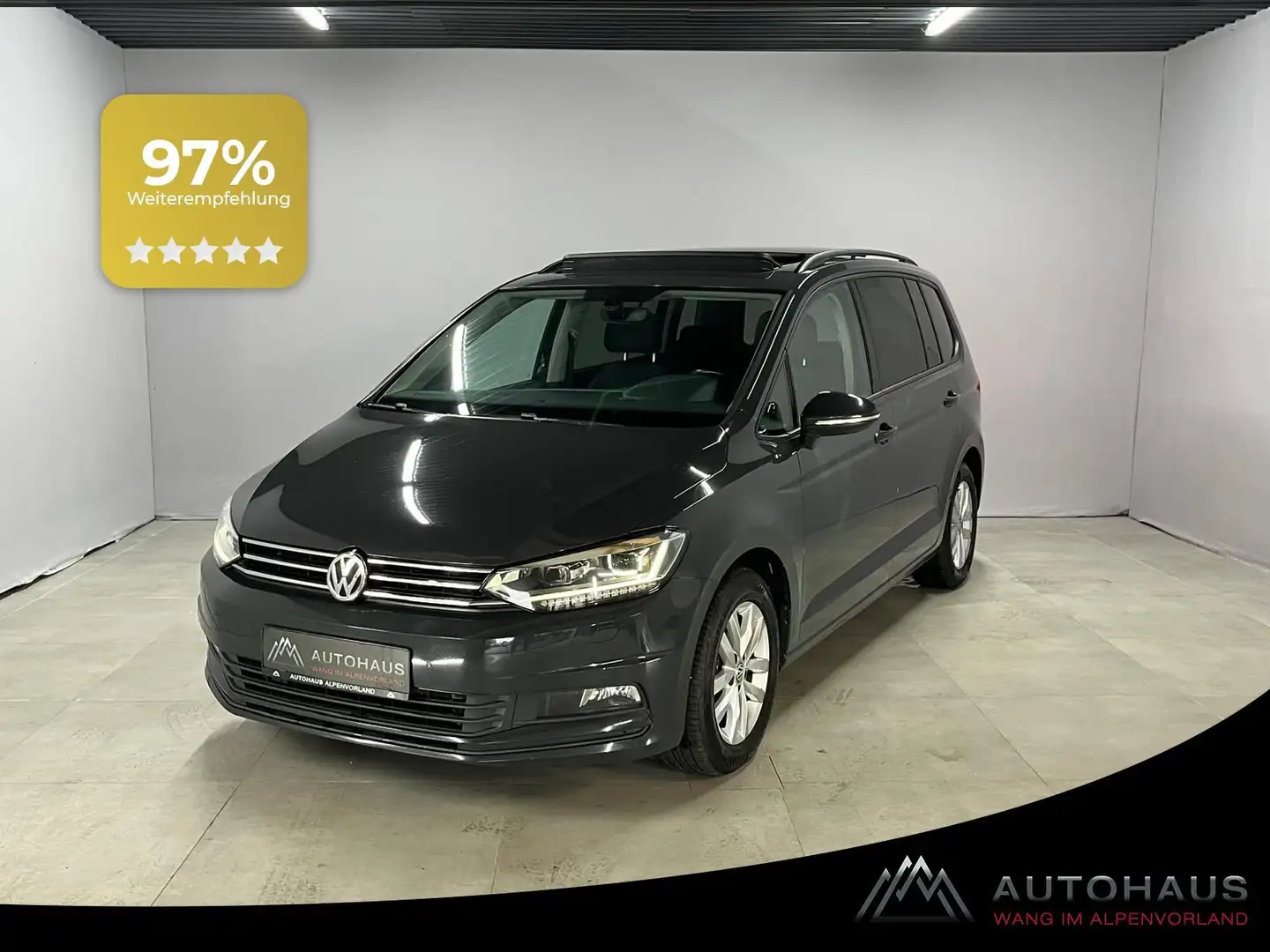 Volkswagen Touran 2.0 TDI ***AHK-schwengbar | LED | Panoramadach*** Argent - 1