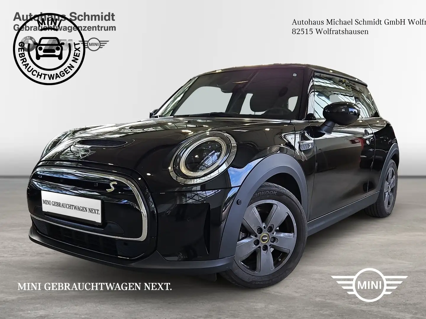 MINI Cooper SE Hatch DAB LED RFK Navi ACC Klimaaut. Schwarz - 1