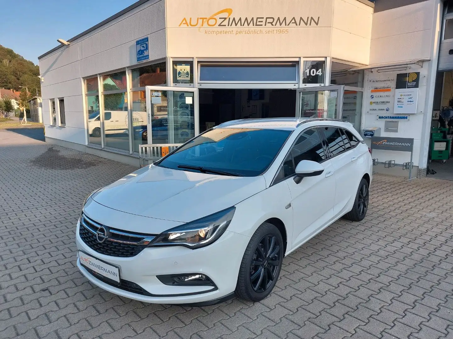 Opel Astra K ST Dynamic Sitz/Lenkradheiz PDC AHZV Weiß - 1