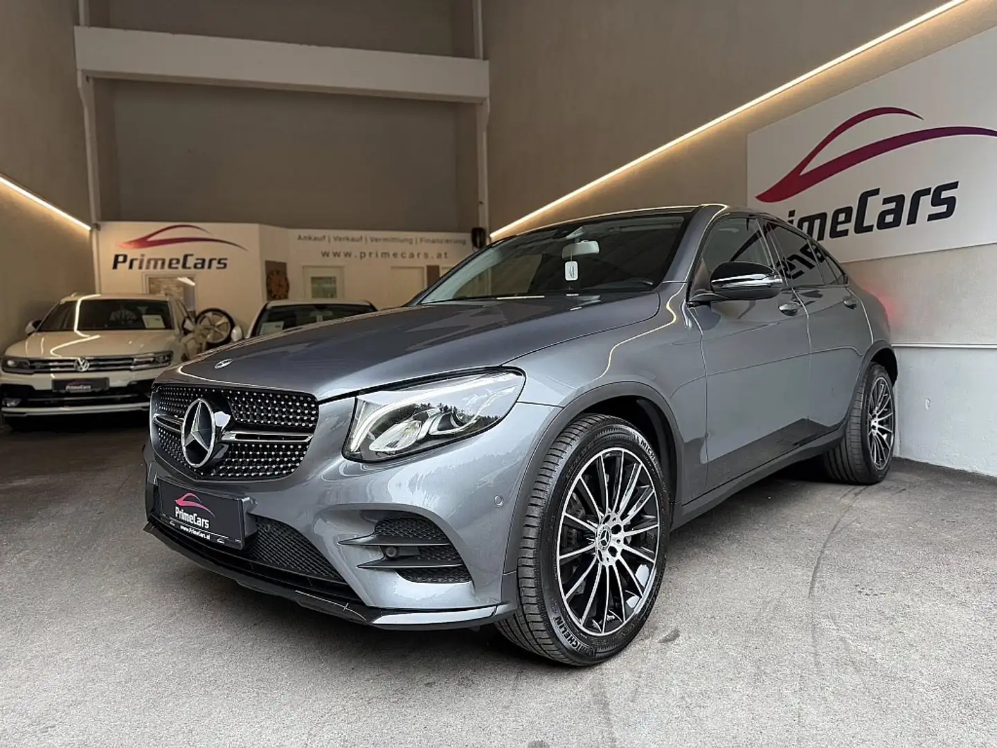 Mercedes-Benz GLC 250 d Coupé 4MATIC/AMG-LINE/KAMERA/NIGHTPAKET/1.HAND/ Grau - 1