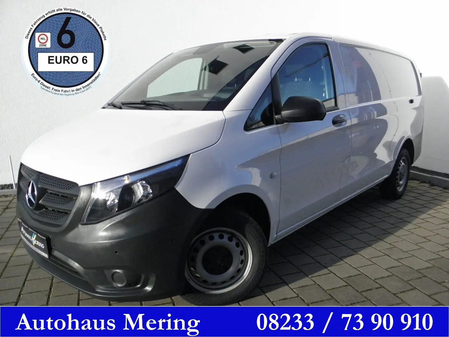 Mercedes-Benz Vito 116 L2H1 Navi Kamera PDC DAB Tempomat Blanc - 2