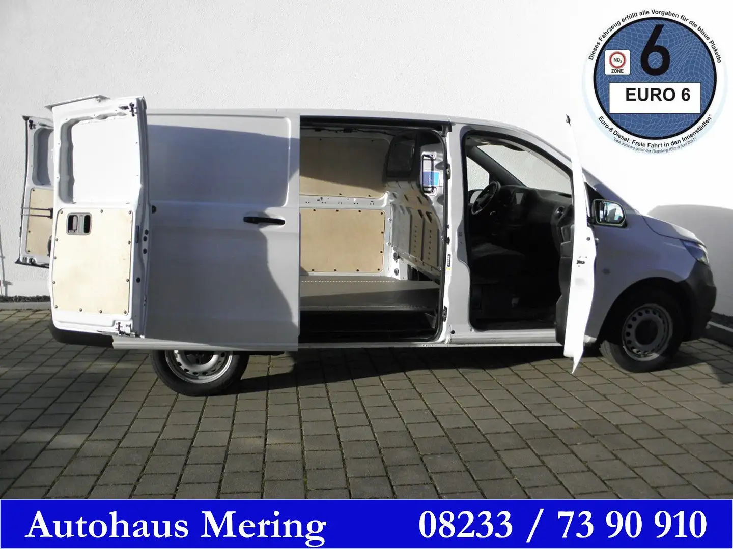 Mercedes-Benz Vito 116 L2H1 Navi Kamera PDC DAB Tempomat Blanc - 1