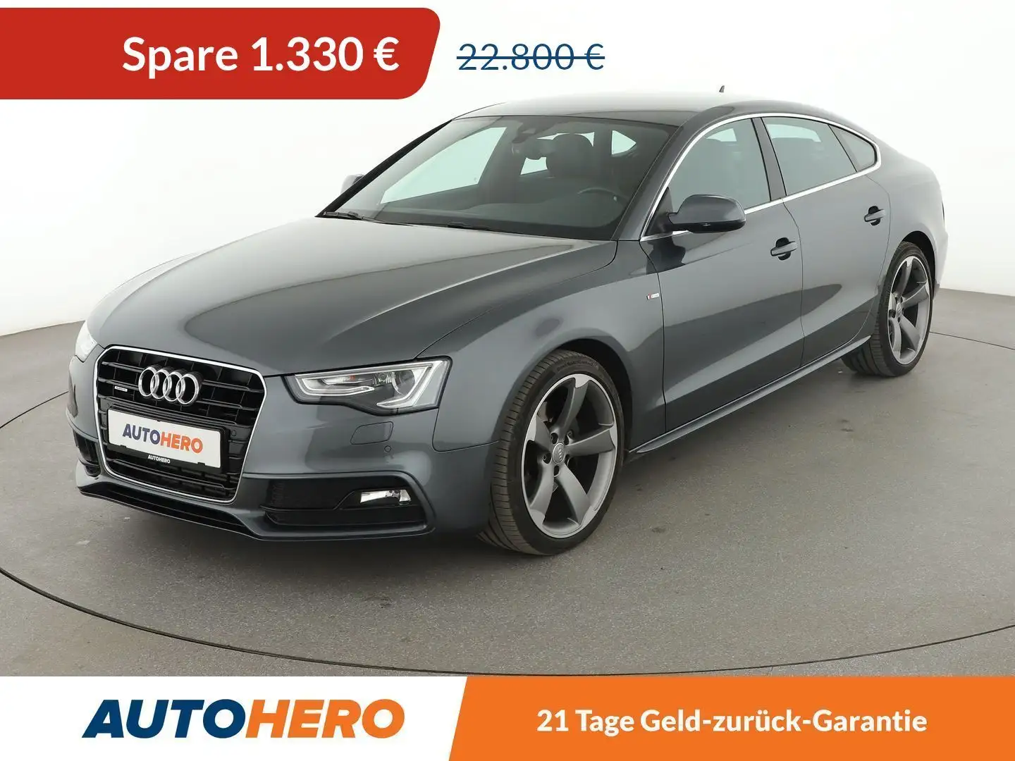 Audi A5 2.0 TFSI quattro Aut. *S-LINE*NAVI*BI-XENON* Gri - 1