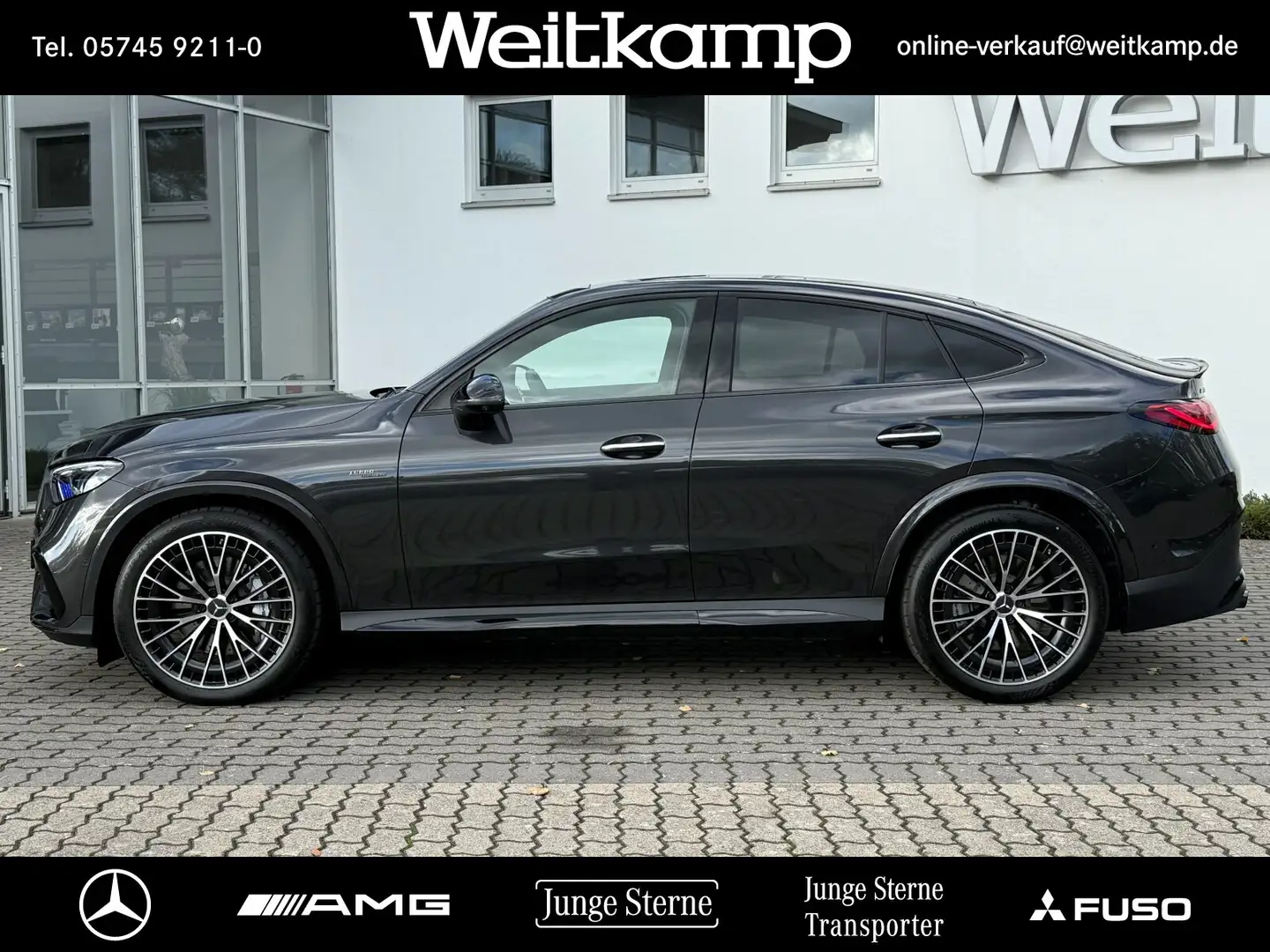 Mercedes-Benz GLC 43 AMG AMG GLC 43 4MATIC Coupé Night+Pano+Head-Up+Burm. Grau - 2