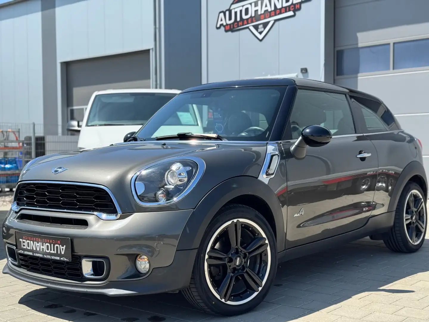 MINI Cooper SD Countryman *All 4*NAVI*PDC*PANO*TEMP Gris - 1