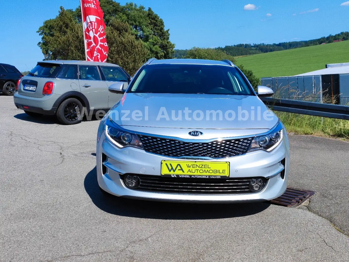 Kia Optima Kombi Vision 2.0 *AHK*SH*SPURHALTE* Silber - 2