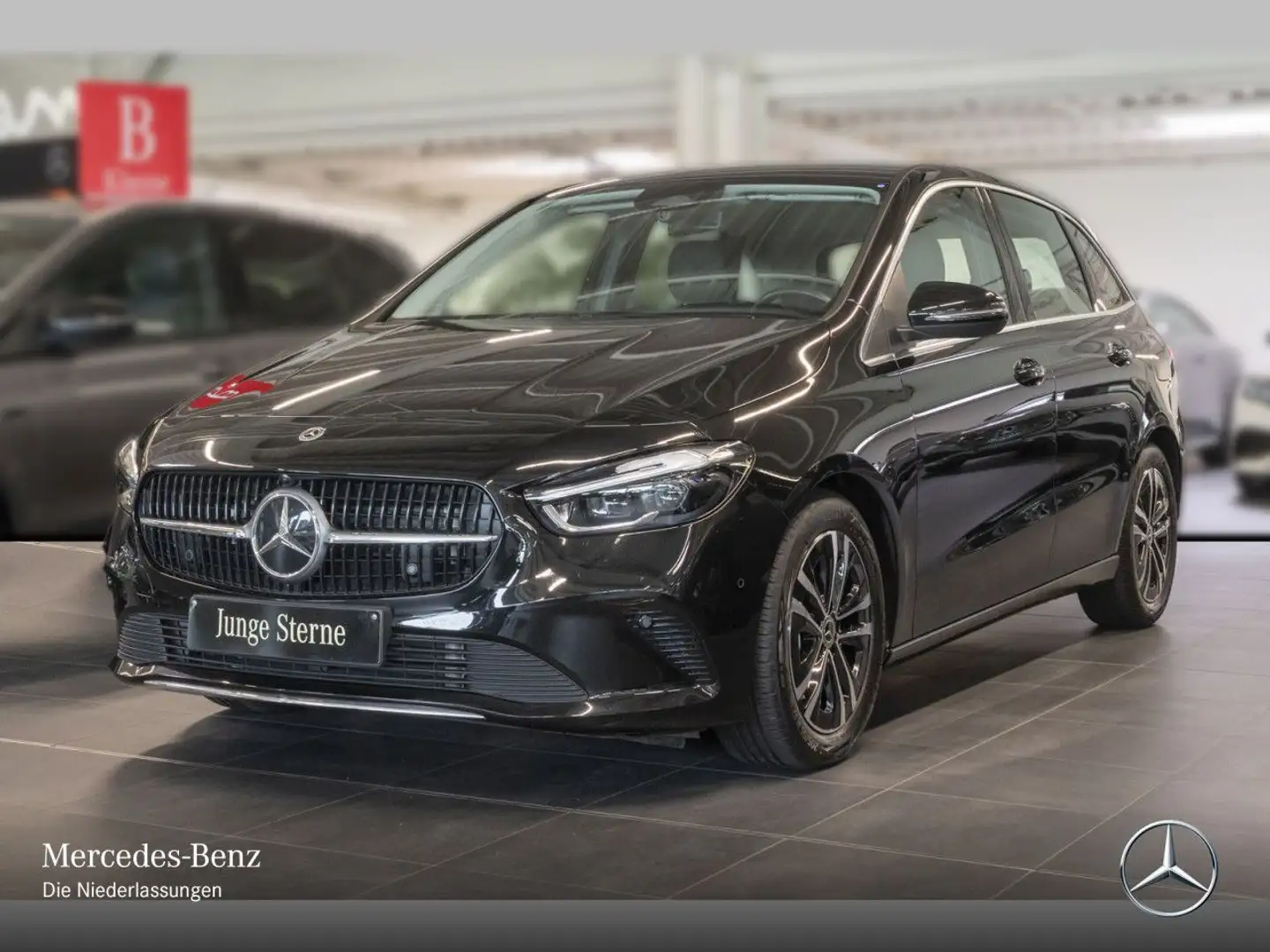 Mercedes-Benz B 200 d PROGRESSIVE+AHK+MULTIBEAM+KAMERA+8G Schwarz - 2