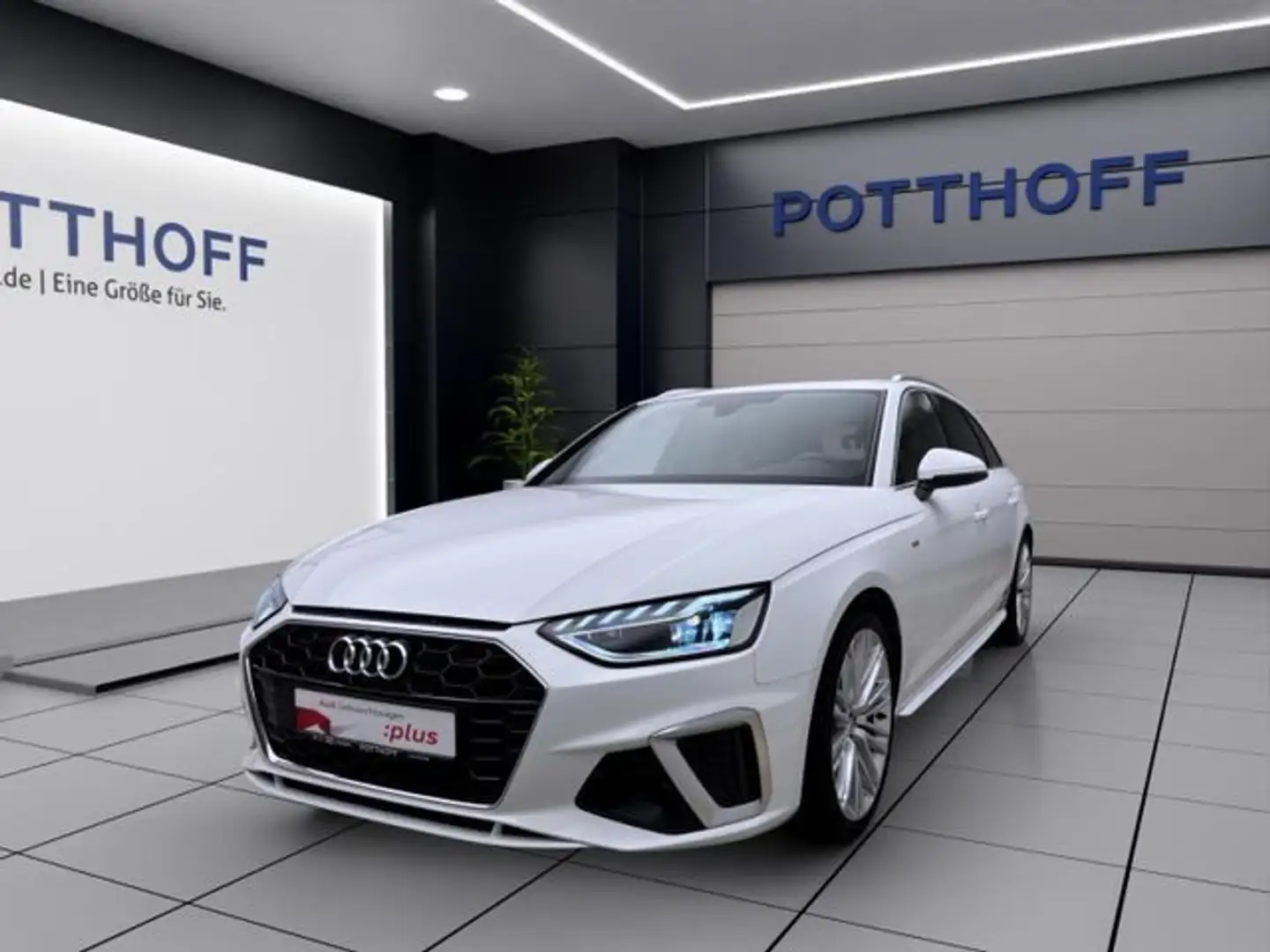 Audi A4 40 TDI S LINE PANO AHK PDC LED Weiß - 1
