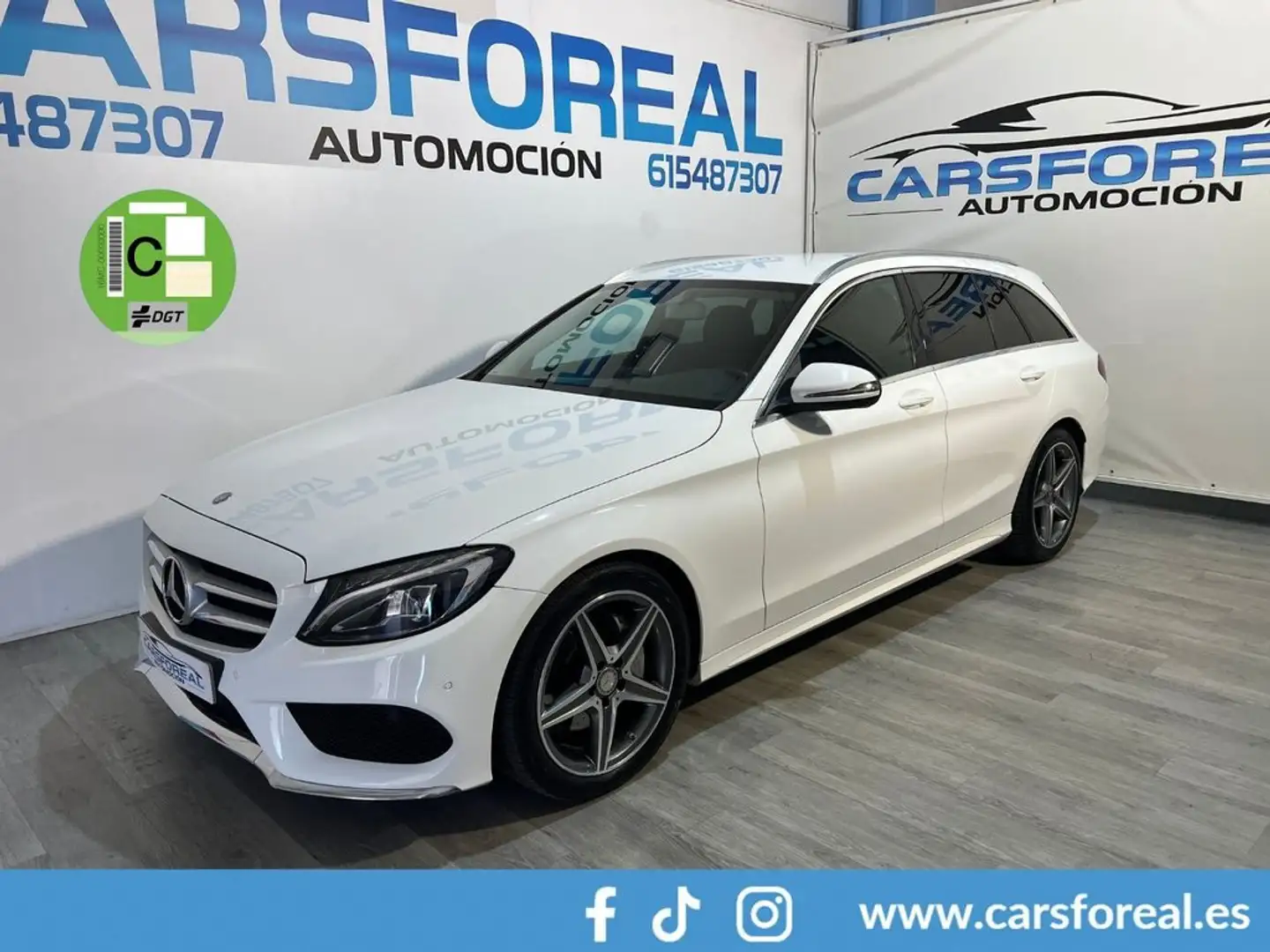 Mercedes-Benz C 220 d Avantgarde Estate Blanco - 1