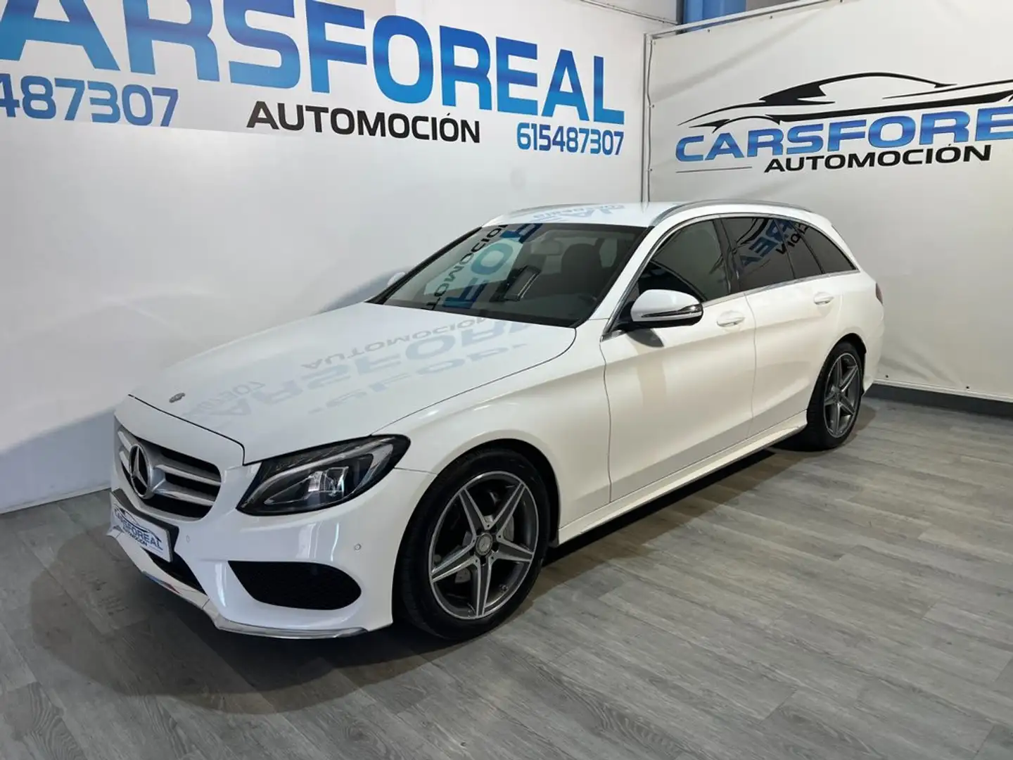 Mercedes-Benz C 220 d Avantgarde Estate Blanco - 2