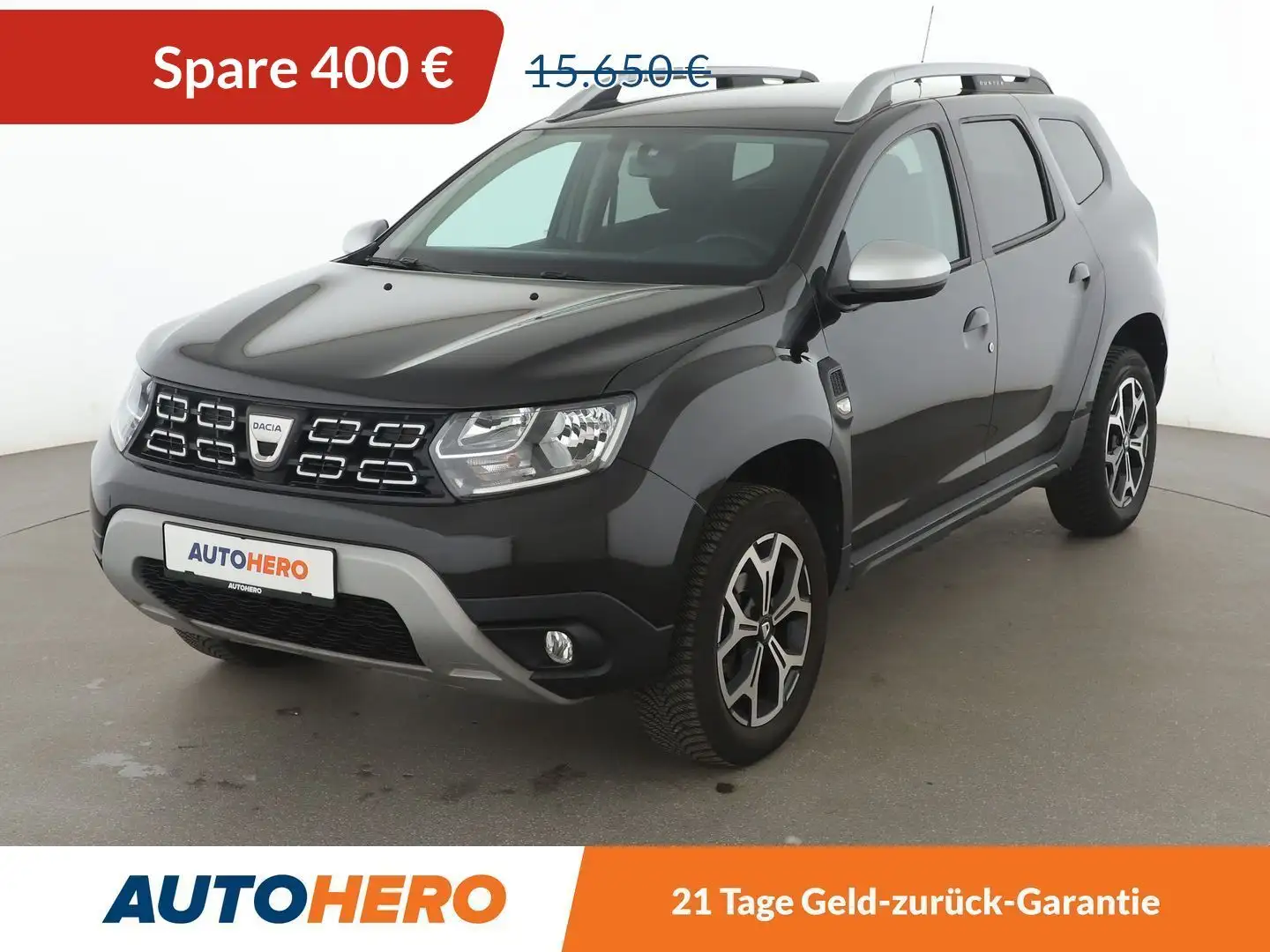 Dacia Duster 1.6 SCe Prestige *CAM*NAVI*PDC* Schwarz - 1
