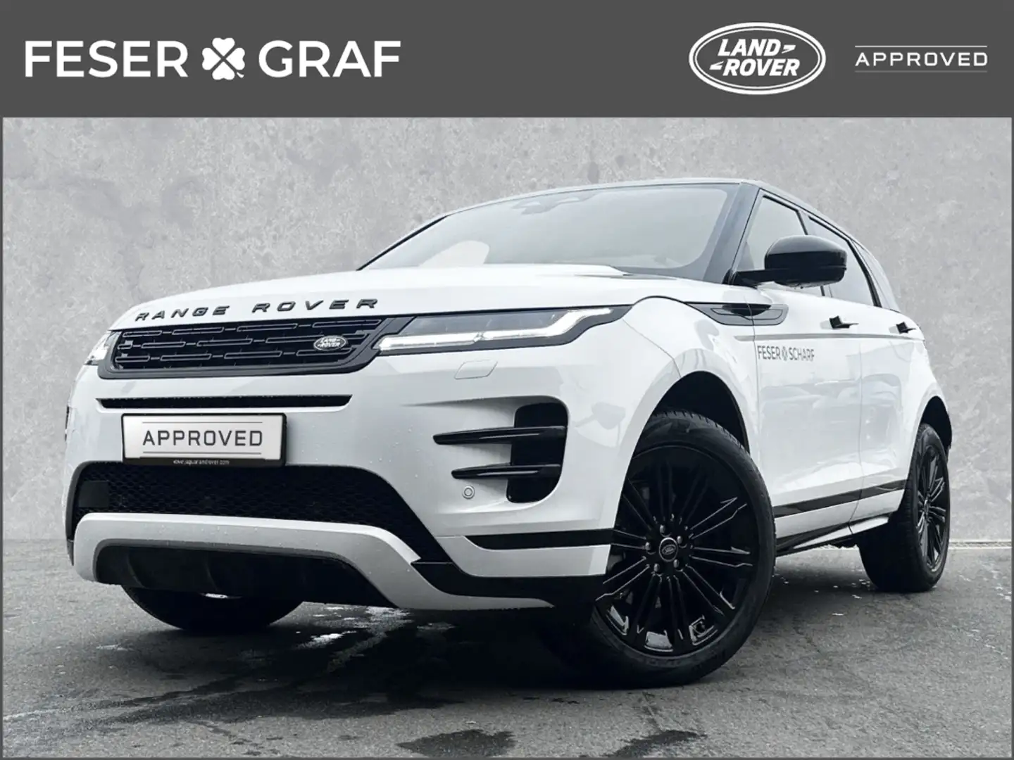 Land Rover Range Rover Evoque Dynamic SE D200 Pano 20'' Winter Black Weiß - 1