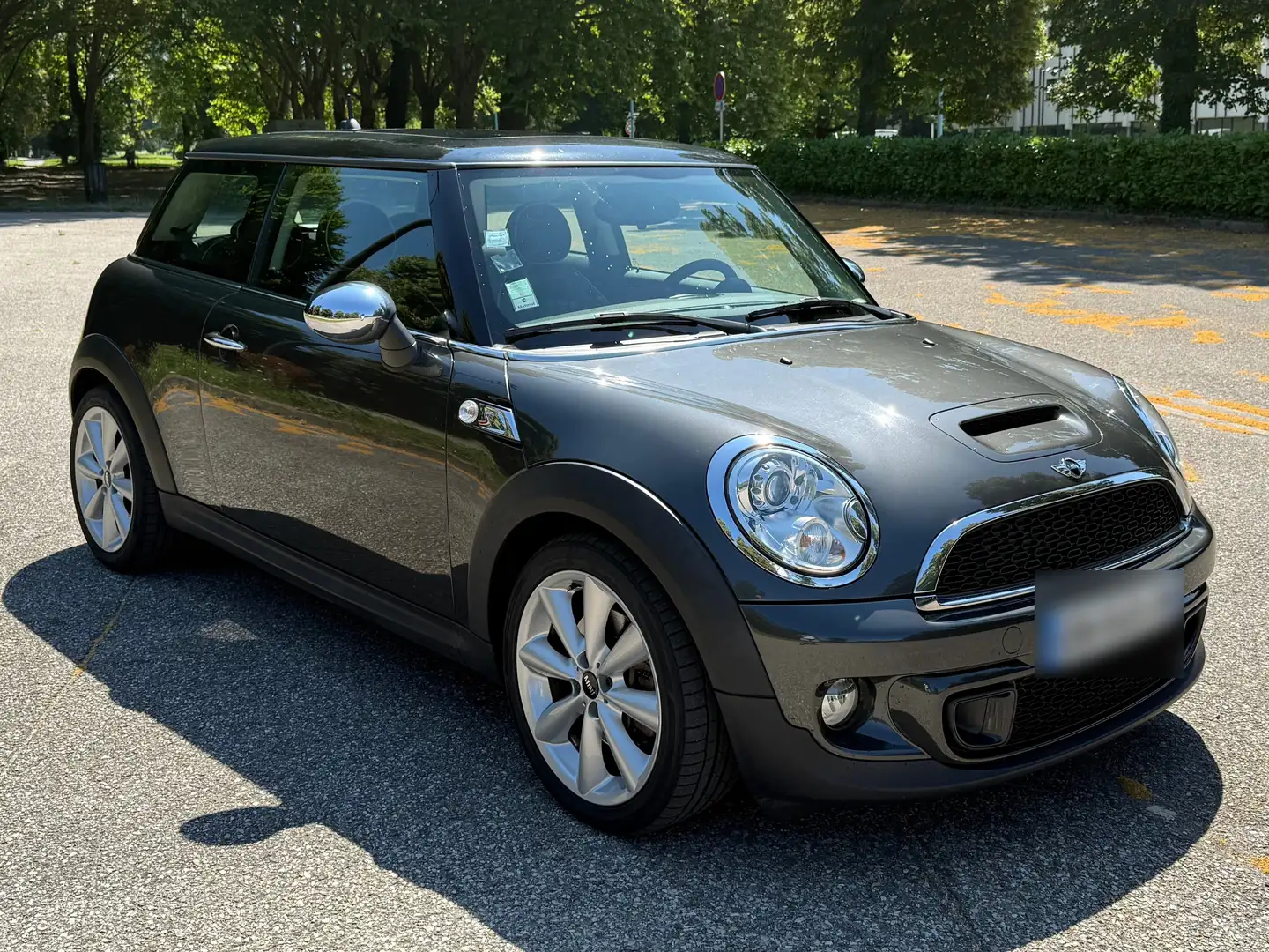 MINI Cooper S MINI 184 CH COOPER S PACK RED HOT CHILI Gris - 1