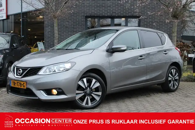 Nissan Pulsar 1.2 DIG-T N-Connecta Navi/Cam/Leder-stof/17"all we