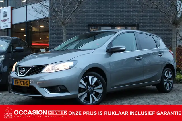 Nissan Pulsar 1.2 DIG-T N-Connecta Navi/Cam/Leder-stof/17"all we