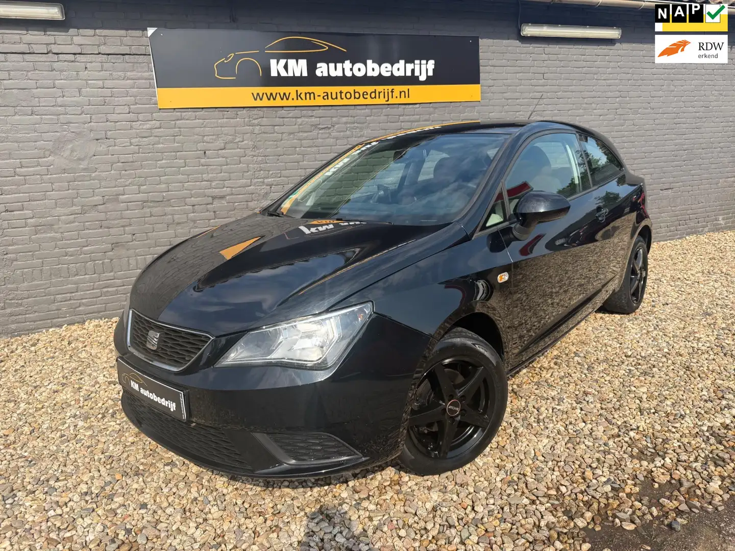 SEAT Ibiza 1.2 TSI Style*Clima*Cruise*LM*Navi*NieuweApk* Zwart - 1