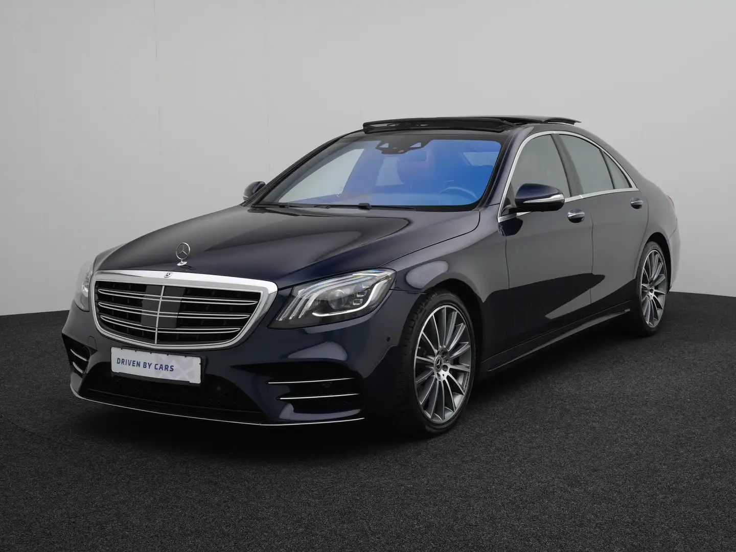 Mercedes-Benz S 560 AMG,MULTIB,MEMO-V+H,360°,BURME,HUD,TV,LUFT Blau - 2