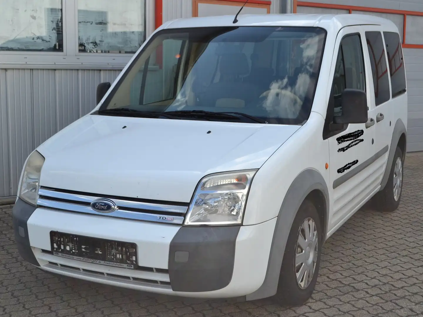 Ford Transit Connect Tourneo Connect 1,8 TDCI*KLIMA* 2x Schiebetür* Blanc - 1