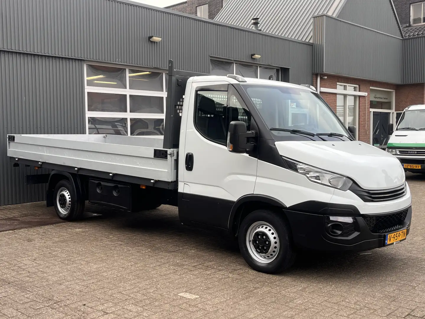 Iveco Daily 35S14 2.3 410 Himatic Automaat Open laadbak 3500kg Wit - 1