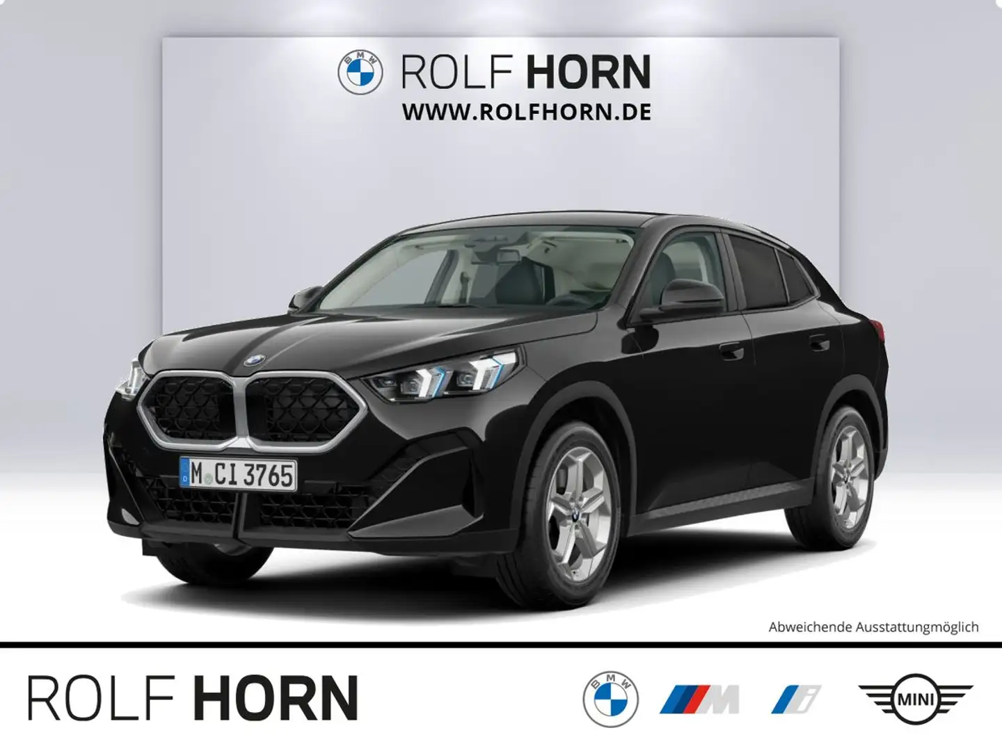 BMW X2 sDrive20i Autom Navi Lenkhz LED Klima Sitzhzg Schwarz - 1