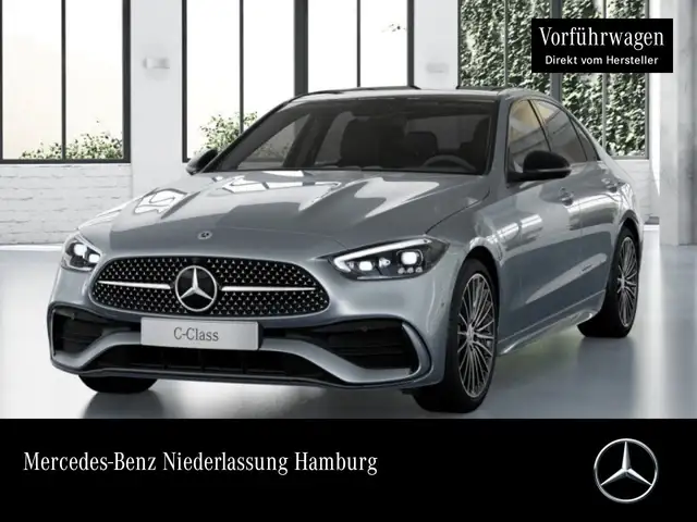 Mercedes-Benz C 200 AMG+NIGHT+PANO+360+AHK+19"+TOTW+KEYLESS+9G