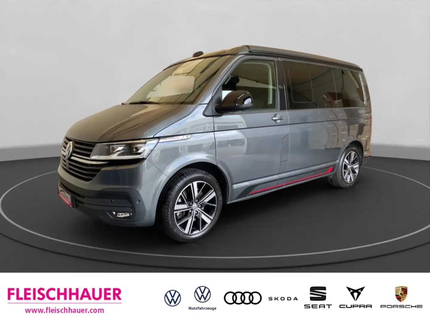 Volkswagen T6.1 California Beach Tour Edition 2.0 TDI 4Motion AHK Gris - 1