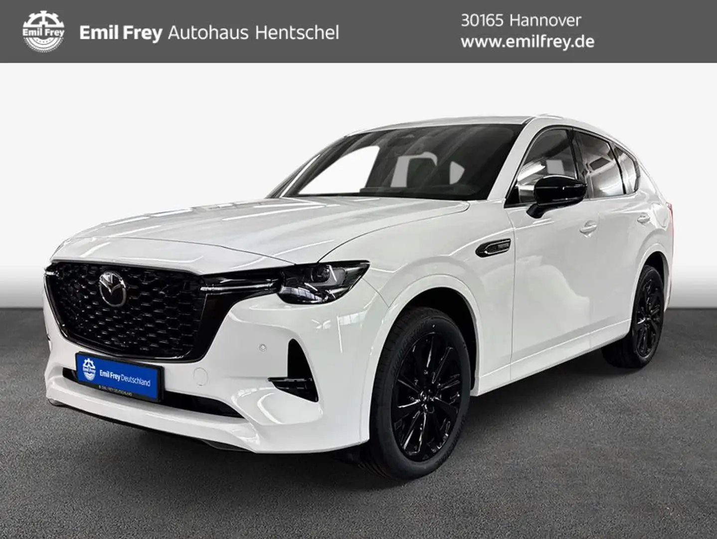Mazda CX-60 e-SKYACTIV-D 254 M HYBRID AWD HOMURA PLUS 18 Weiß - 1