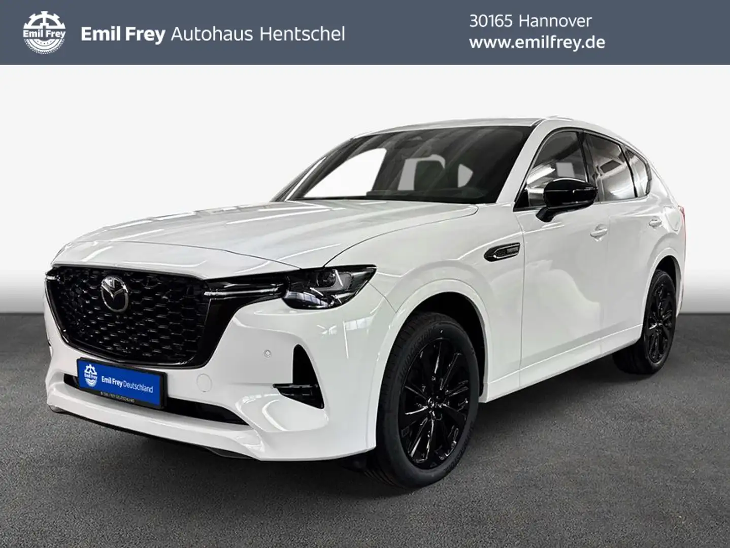 Mazda CX-60 e-SKYACTIV-D 254 M HYBRID AWD HOMURA PLUS Weiß - 1