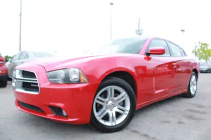 Red 2011 Dodge Charger SXT RWD Sedan 5-Speed Automatic