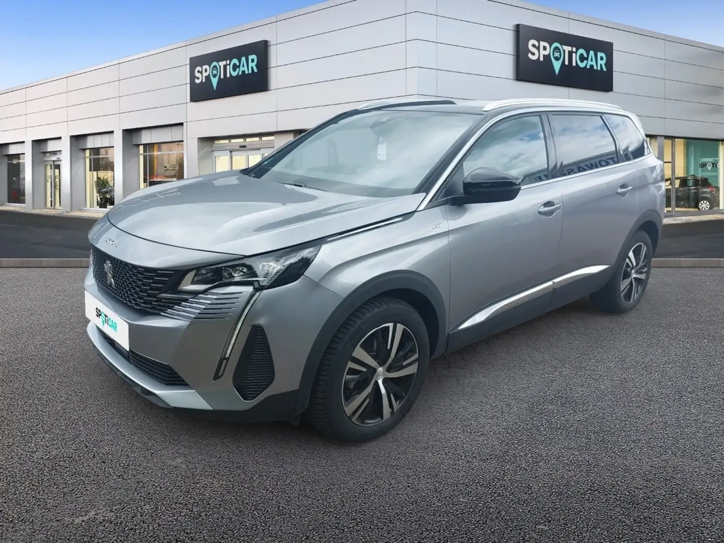 Peugeot 5008 GT Blue HDI 130 EAT8 7-Sitzer/ AHK Silber - 1
