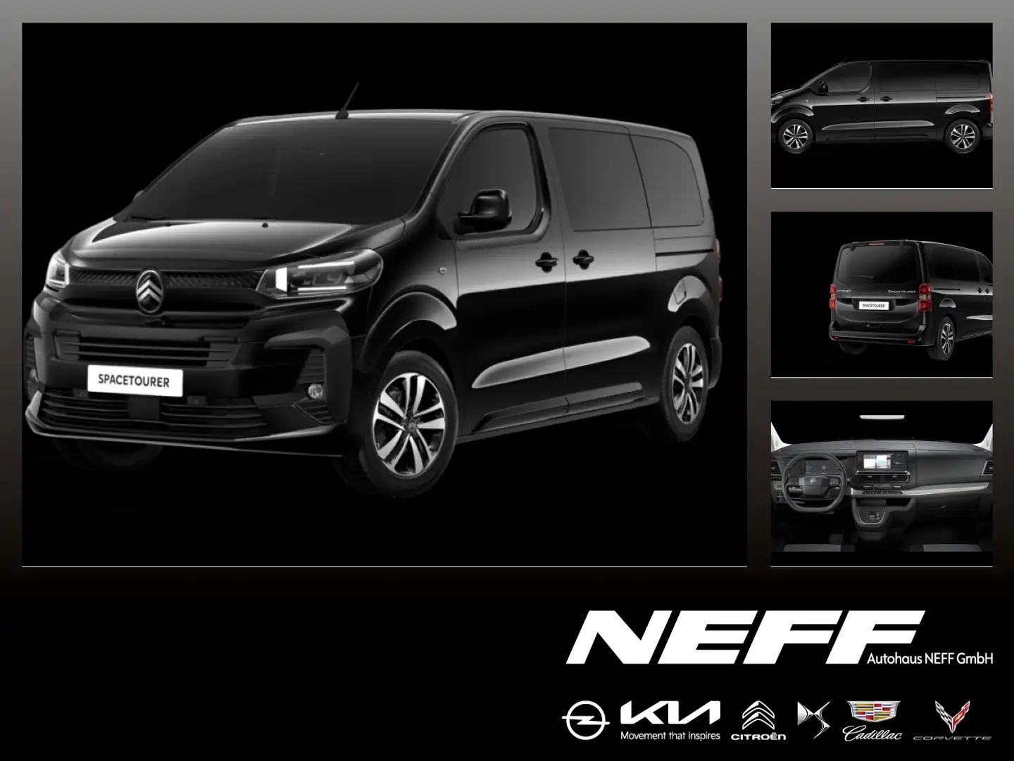 Citroen Spacetourer Diesel 180PS Plus M AHK+LED+Navi Zwart - 1