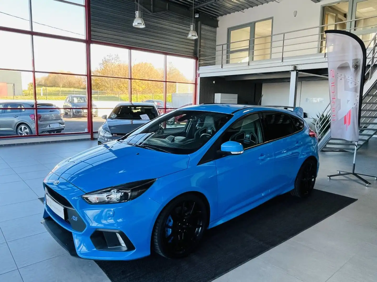 Ford Focus RS 2,3 350 4X4 GPS HIFI SONY LAUNCH CONTROL APPLE CARPLAY RECARO REGULATEUR LIMITEUR KEYLESS F Blau - 1