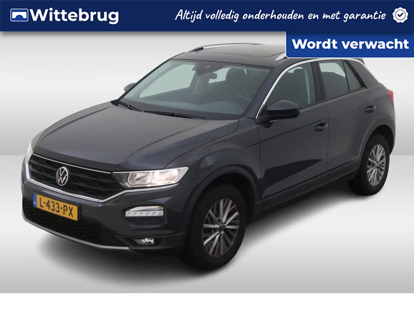 Volkswagen T-Roc 1.0 TSI Style Business / Panoramadak / Navigatie / Grau - 1