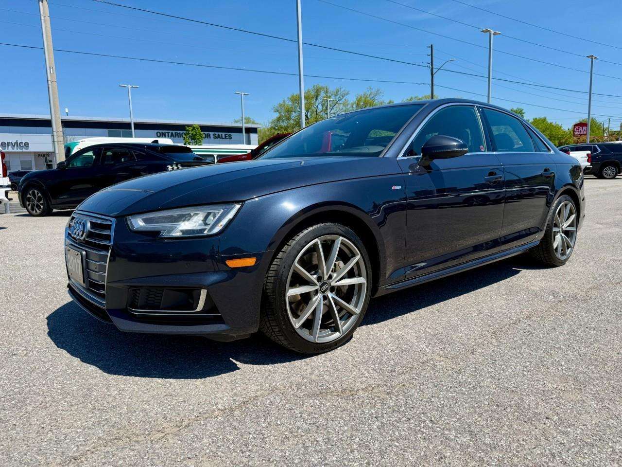 2017 Audi A4 Sunroof / Navigation / Heated &amp; Ventilated Fro alt 2
