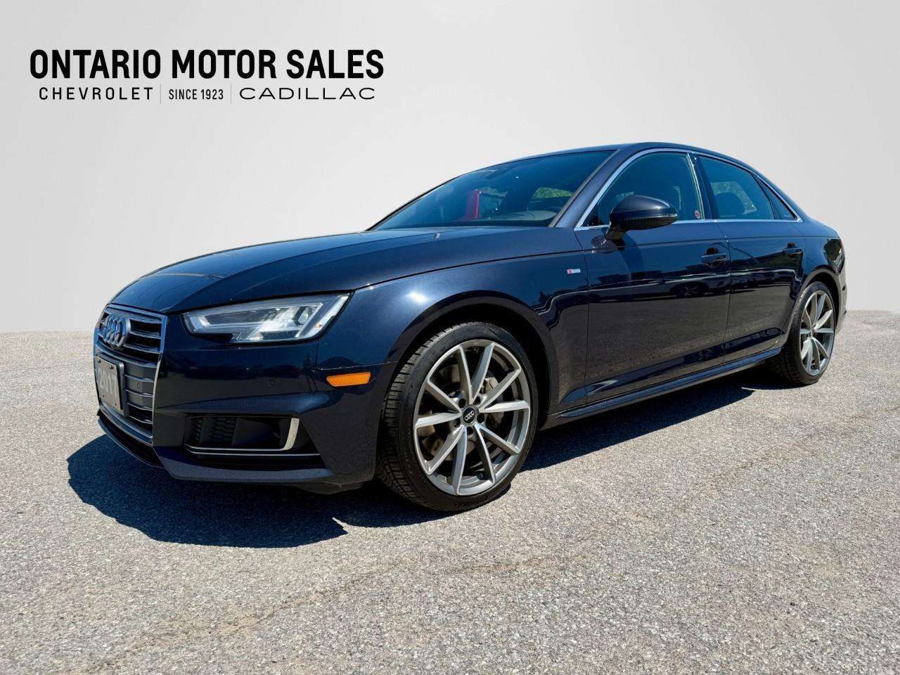 2017 Audi A4 Sunroof / Navigation / Heated & Ventilated Fro