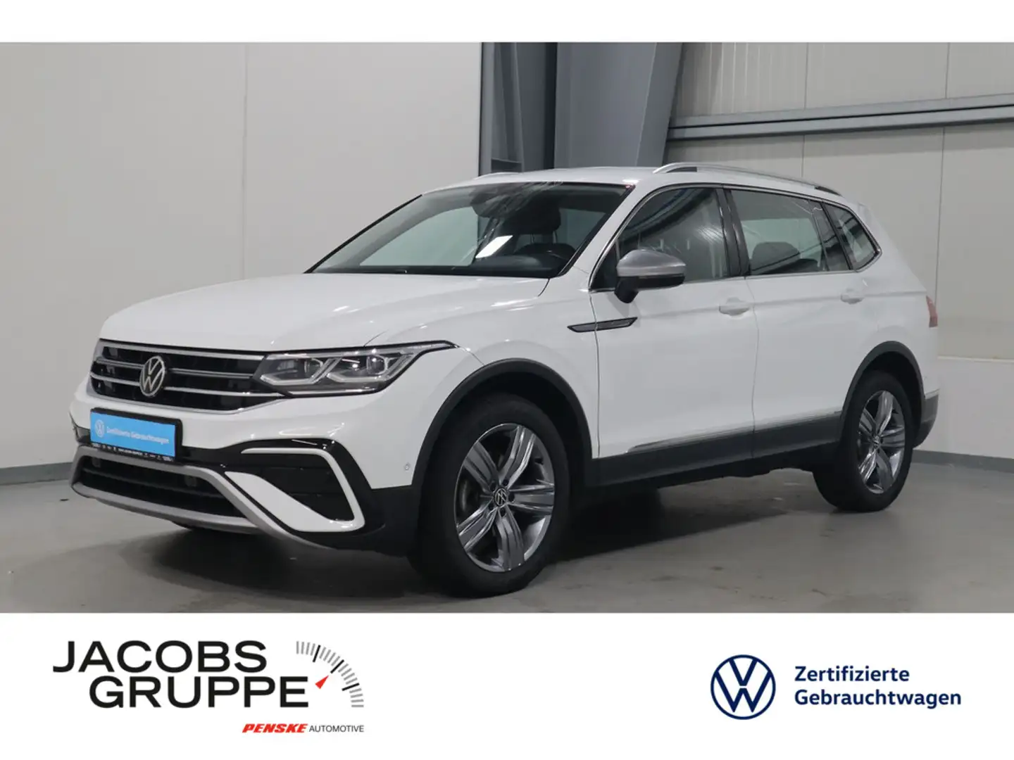 Volkswagen Tiguan Allspace 2.0 TDI DSG 4Motion Navi*7Sitze*HuD*ACC Elegance Weiß - 1