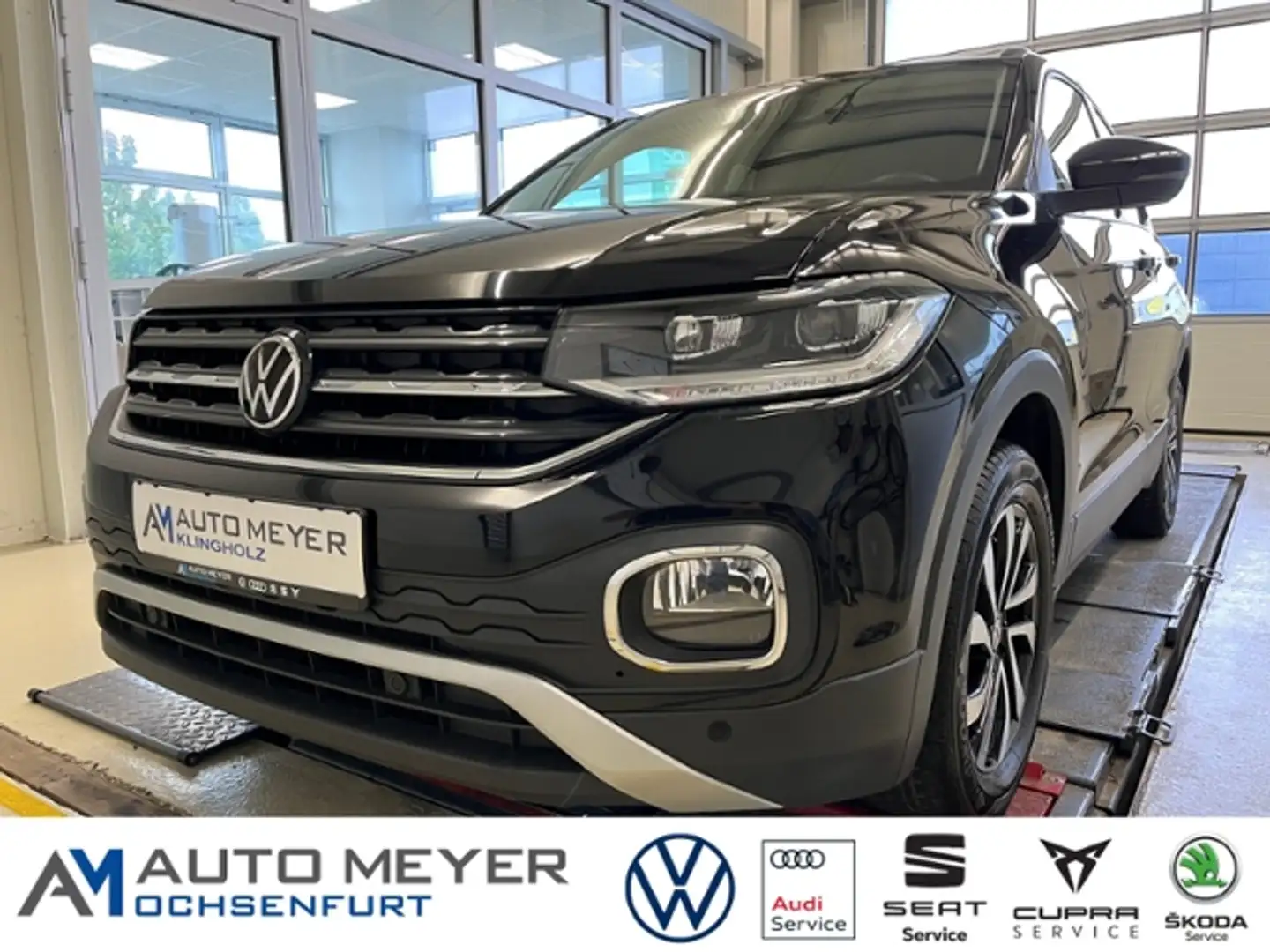 Volkswagen T-Cross Active 1.0 TSI Navi LED Kamera Shz Noir - 1