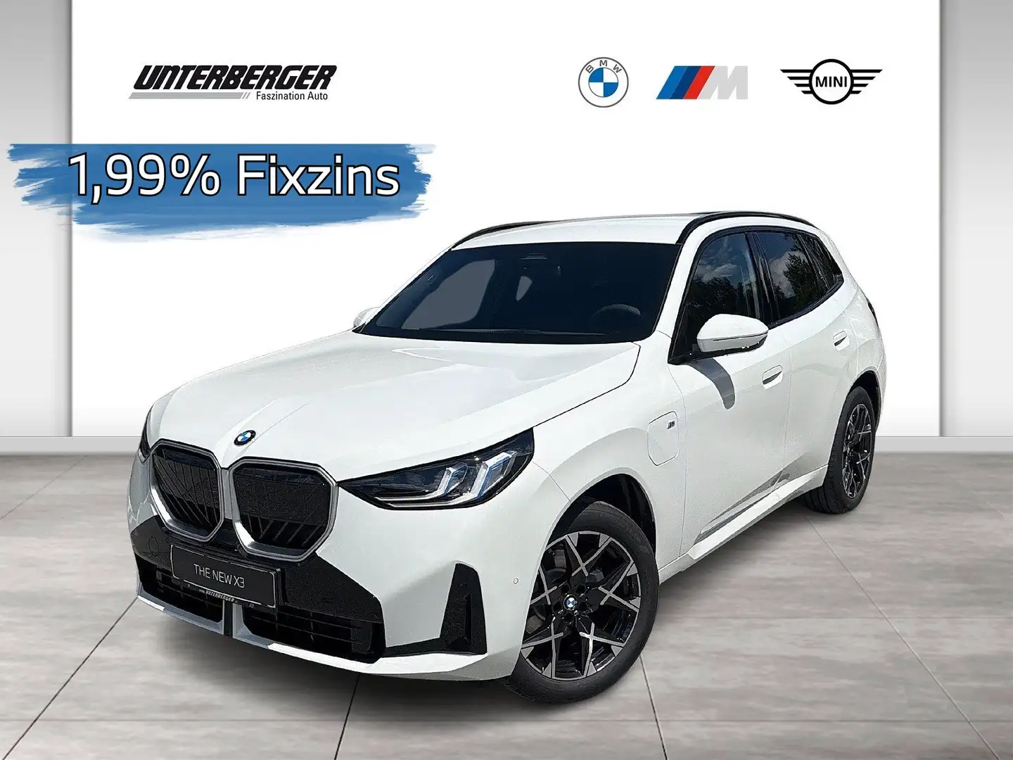 BMW X3 30e xDrive M Sportpaket Weiß - 1