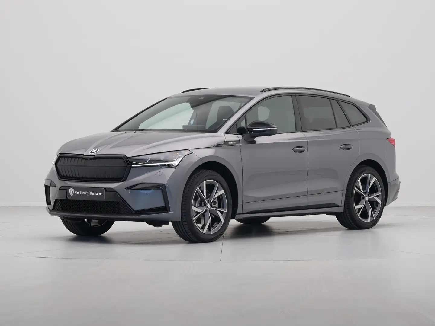Skoda Enyaq iV 85 Elektromotor 286 1AT Sportline Automaat Gris - 2