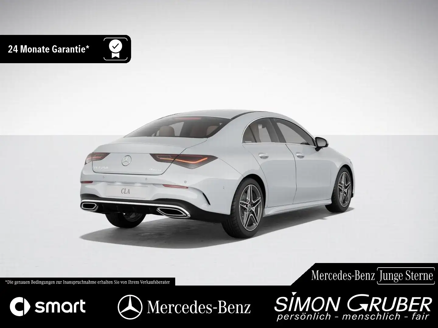 Mercedes-Benz CLA 250 4M AMG Fahrass Burm MBeam Memory 360 Weiß - 2