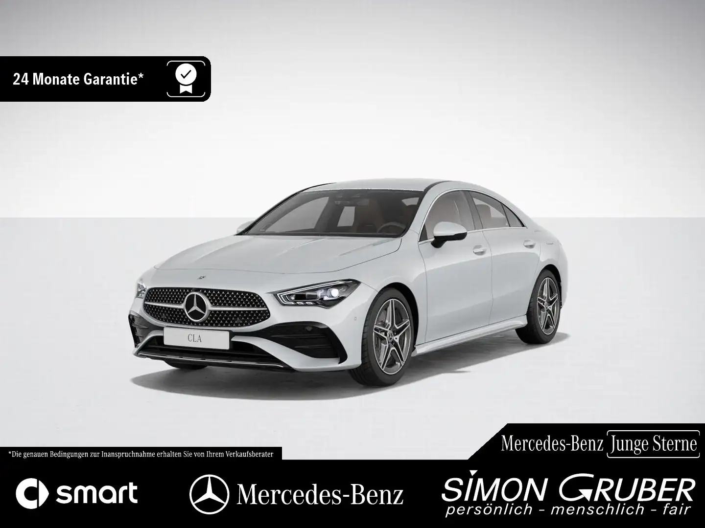 Mercedes-Benz CLA 250 4M AMG Fahrass Burm MBeam Memory 360 Weiß - 1