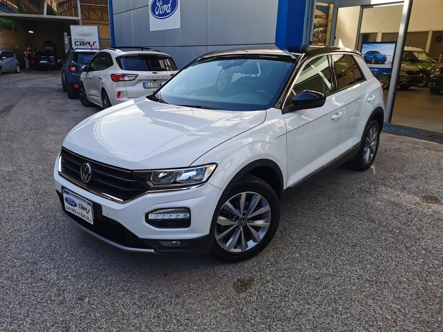 Volkswagen T-Roc 1.0 TSI 110cv Style BlueMotion Tech Iva Detraibile Blanc - 1
