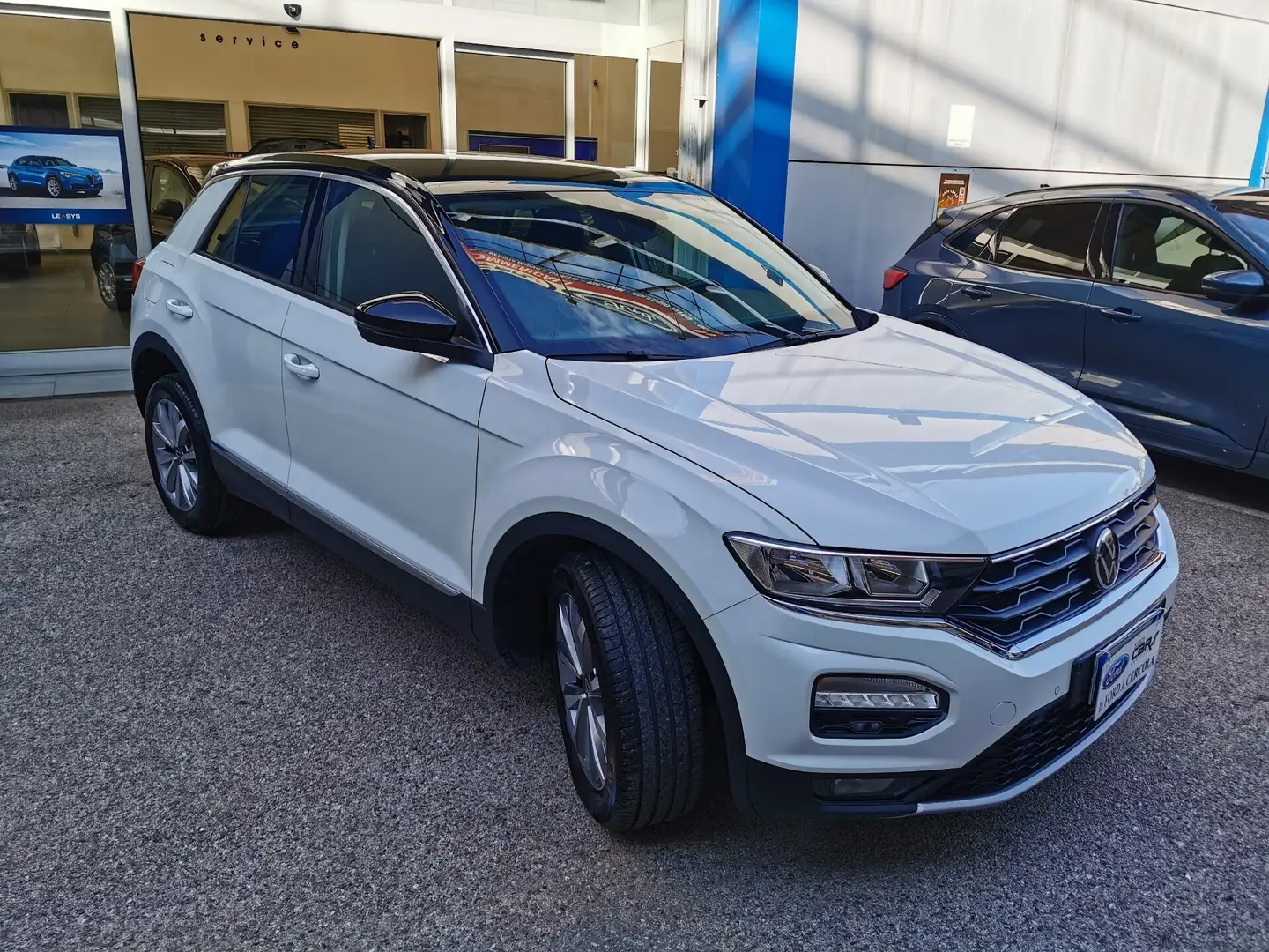 Volkswagen T-Roc 1.0 TSI 110cv Style BlueMotion Tech Iva Detraibile Blanc - 2