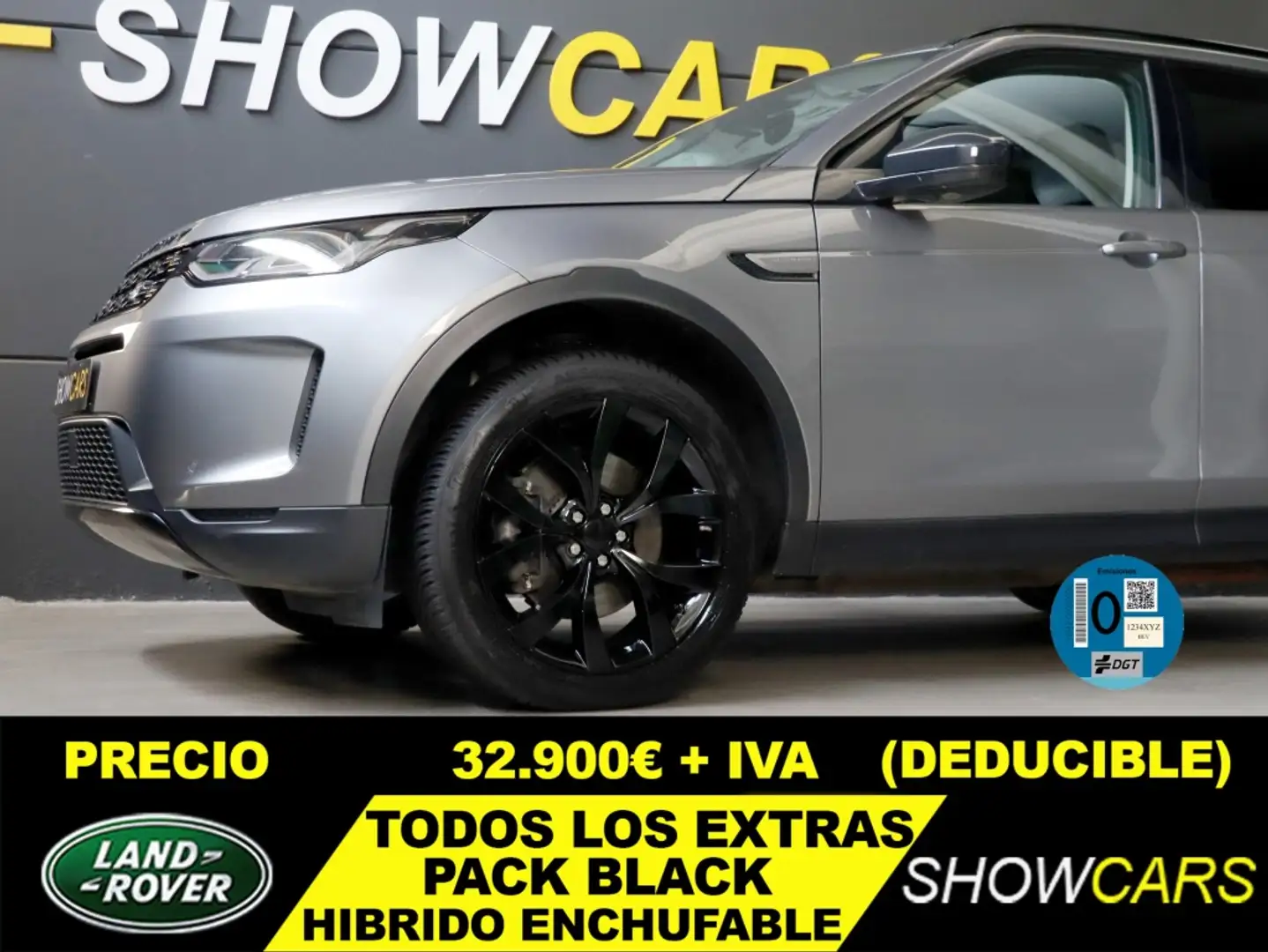 Land Rover Discovery Sport 1.5 I3 PHEV SE AWD Auto Gris - 1