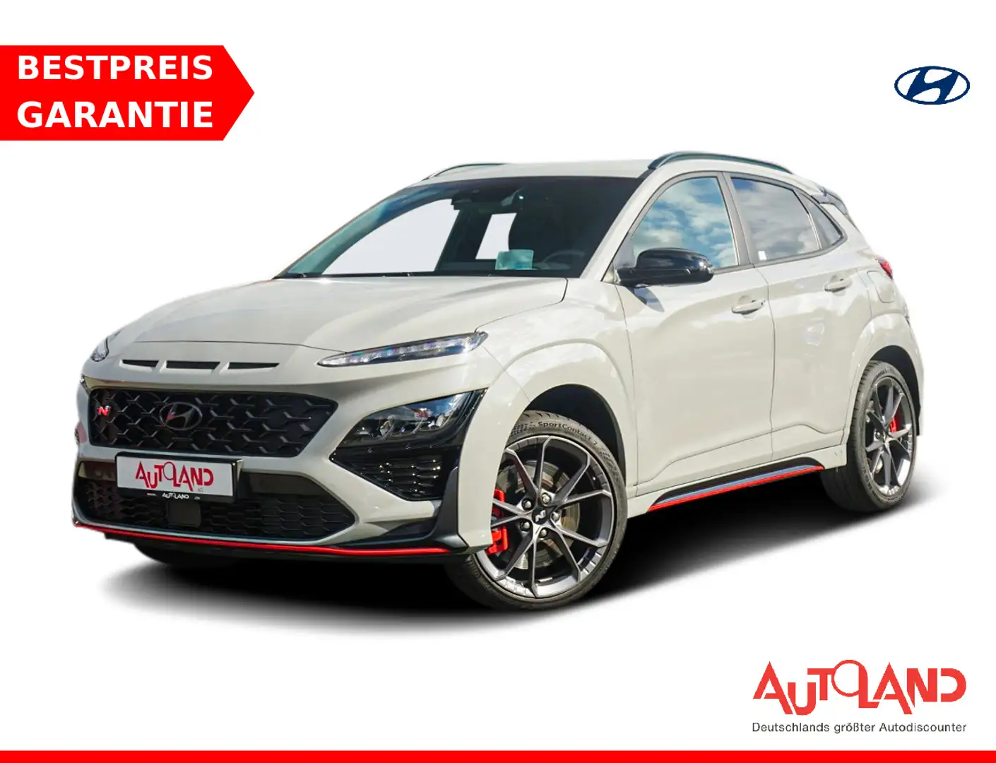 Hyundai KONA 2.0 T-GDI N Performance 2WD LED ACC Head-Up Grau - 1