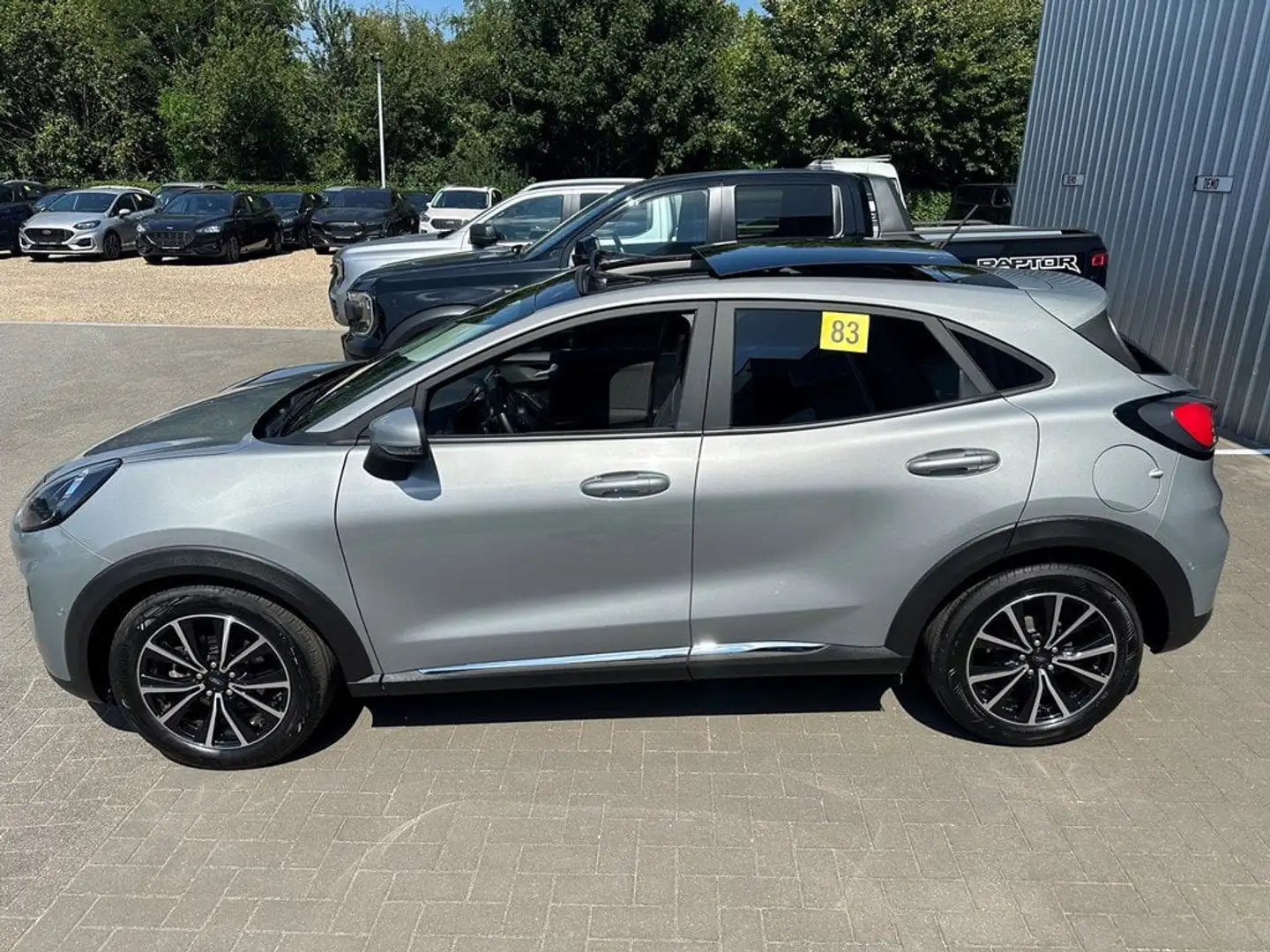 Ford Puma 1.0Mhev 125pk Titanium+GPS+camera+parkh v en a+pa Argent - 2
