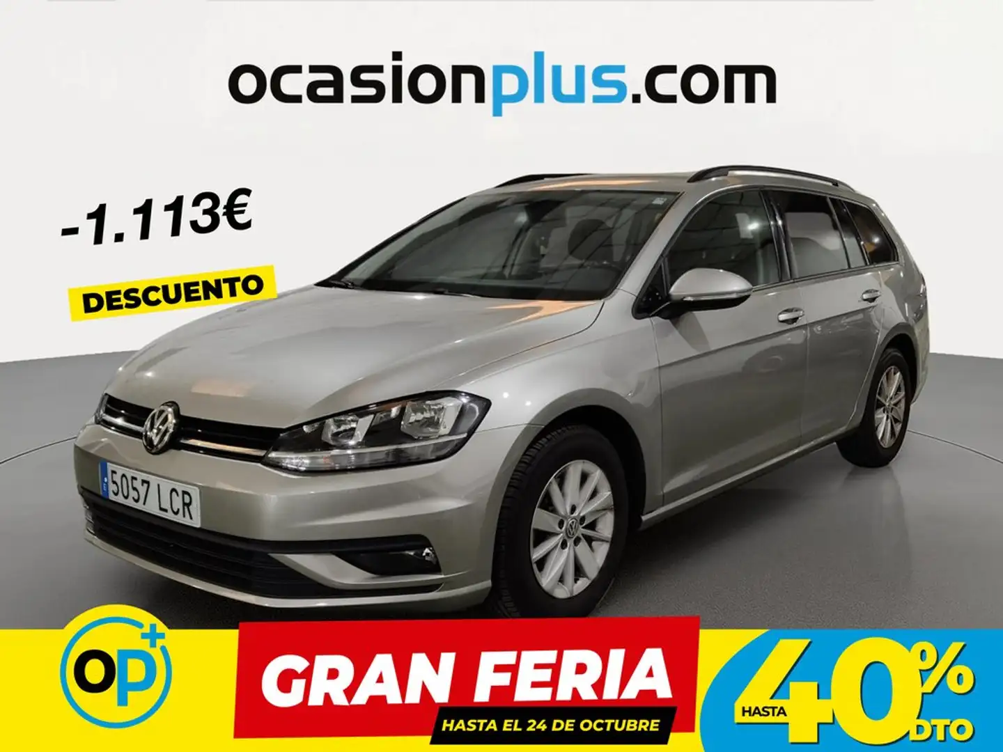 Volkswagen Golf Variant 1.6TDI Business Edition Gris - 1