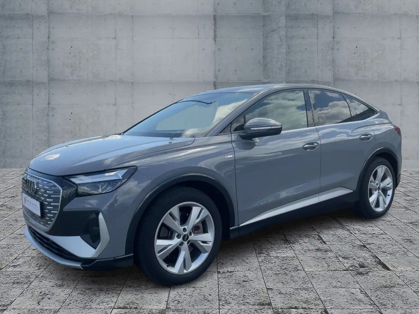 Audi Q4 e-tron 40 S-LINE LED+NAVI+GRA+PANO Gris - 2