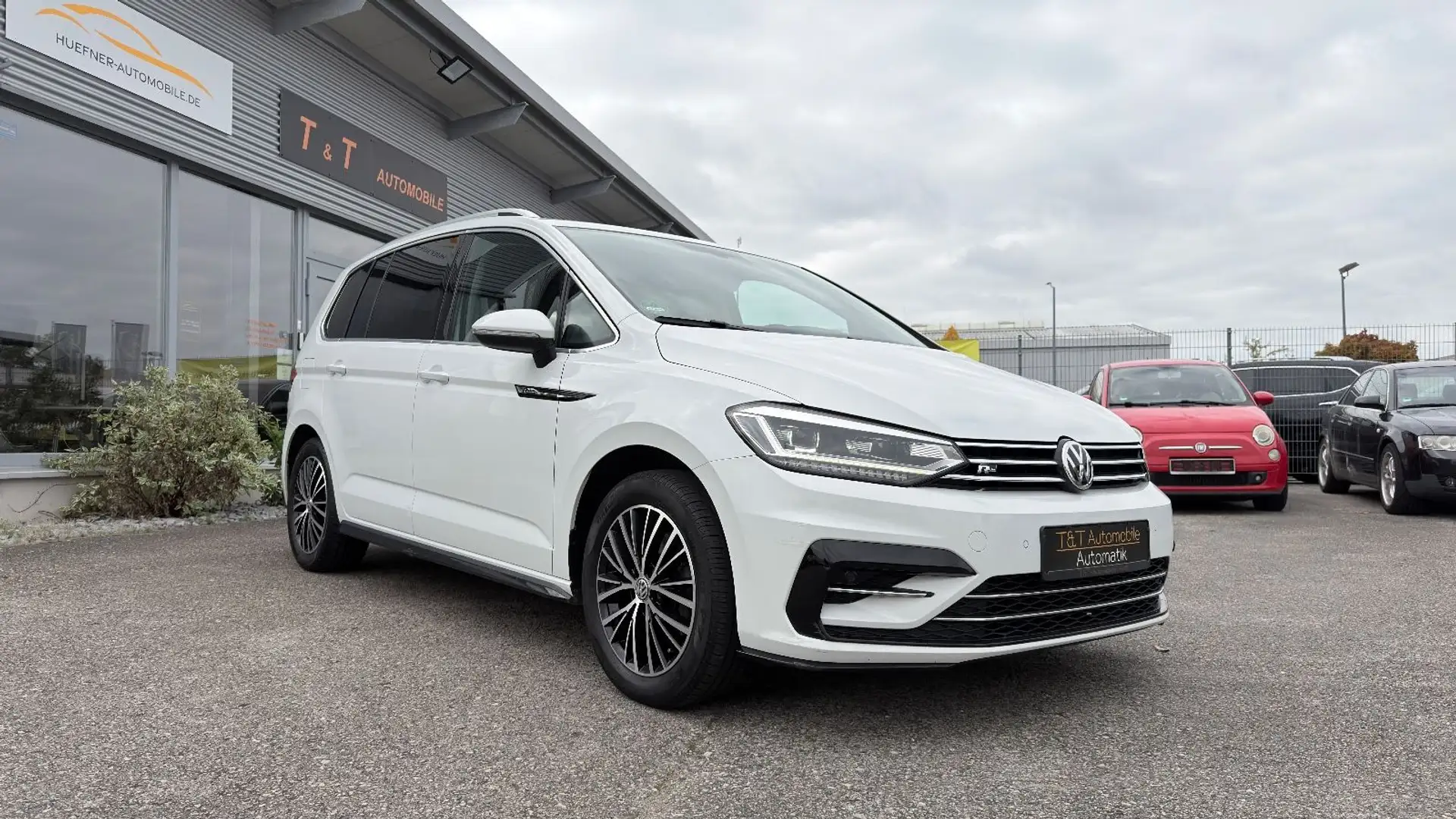 Volkswagen Touran R-Line +Highline Navi Kamera 7-Sitze DSG Weiß - 1