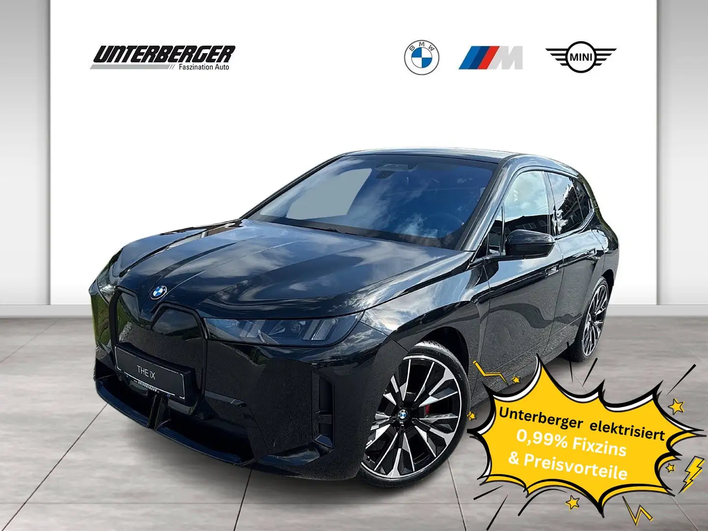 BMW iX xDrive60 M Sportpaket | M Sportpaket Pro | M Sport Schwarz - 1